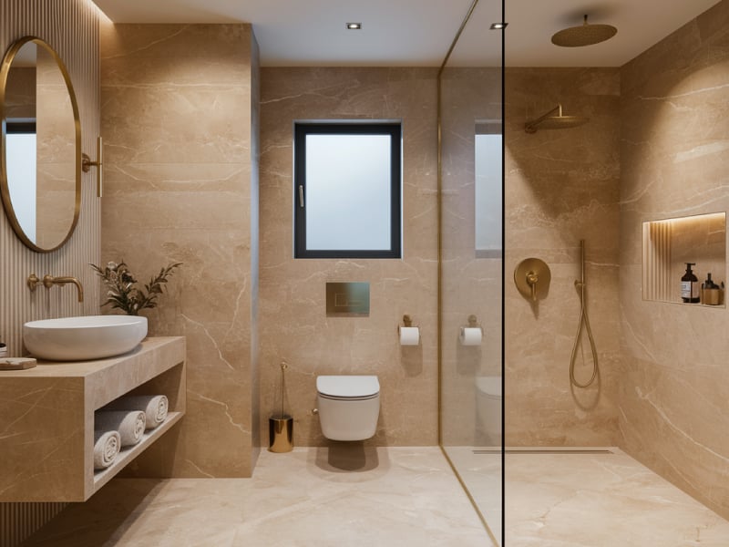 Neutral Bathroom Design